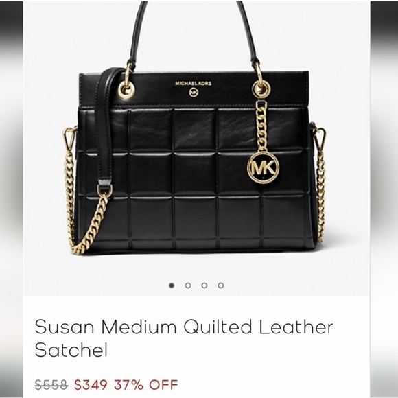 Michael Kors Satchel Bag in Black - Picture 3 of 6